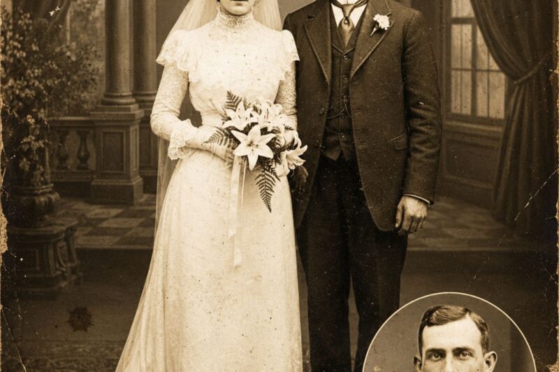 This Couple’s Wedding Photo Seemed Lovely — Until They Both Vanished That Night — 1903