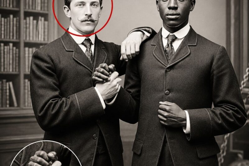 This Photo of Two Friends Seemed Innocent — Until Historians Noticed a Dark Secret