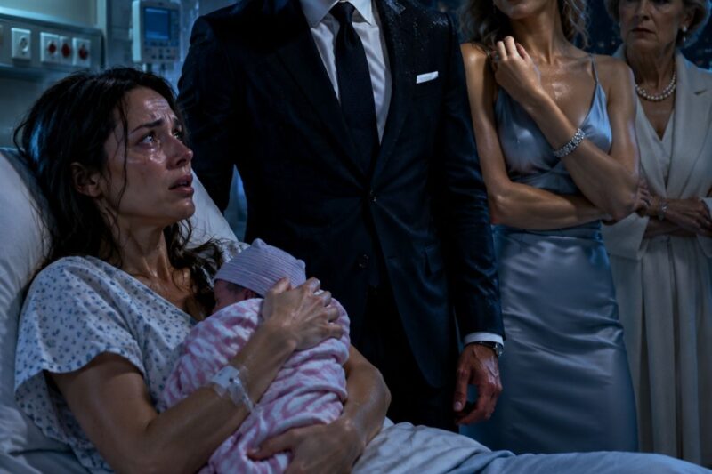 Standing In My Postpartum Hospital Room, My Husband’s Pregnant Mistress Flauted My Stolen Diamonds, Oblivious That A Forgotten Prenup Clause Was About To Destroy Them
