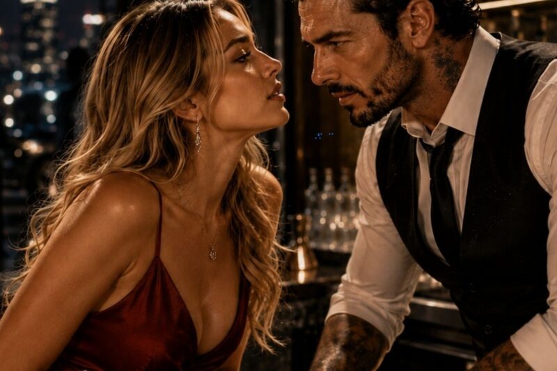 Kiss Me Like You Mean It, She Whispered—The Bartender Was A Mafia Boss In Disguise