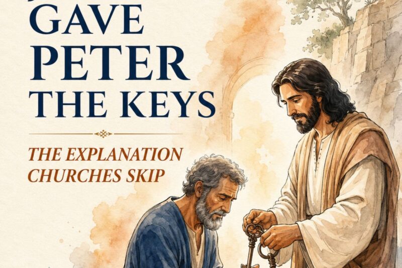 Why Did Jesus Give Peter the Keys to Heaven