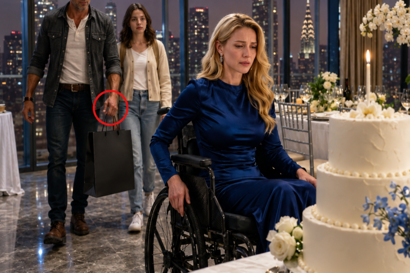 No One Showed Up for the Paralyzed CEO’s Birthday—Then a Single Dad Shocked Everyone!