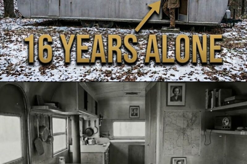 83 Years Old, 1952 Camper, 16 Years Alone. His Kids Had No Idea Which State He Was In.
