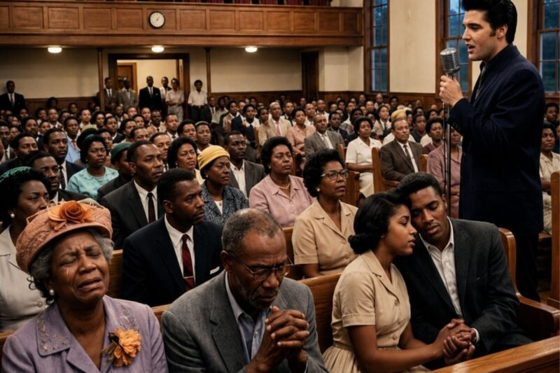 Elvis Presley Raised His Hand When Gospel Choir Lost Their Star -What He Sang LEFT Everyone in TEARS