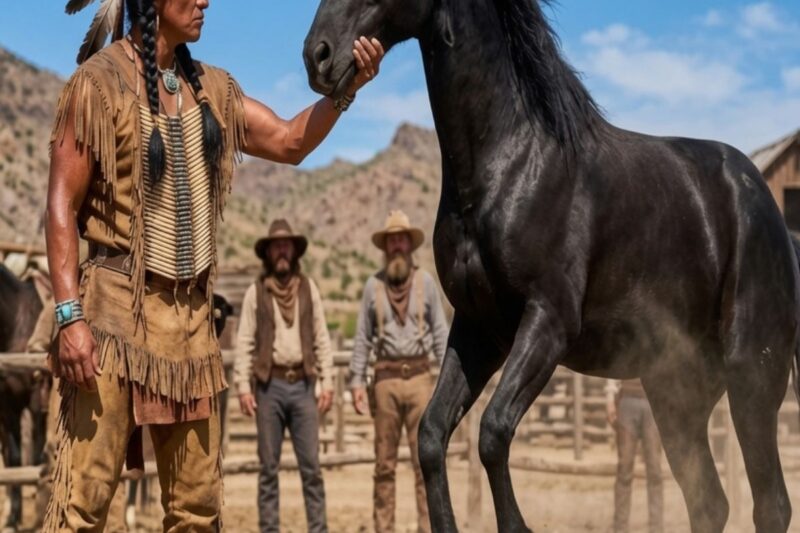 No cowboy could tame the wild stallion… until an Apache warrior did the unthinkable_vmdt