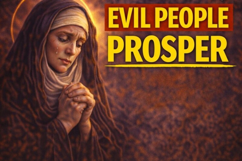 Jesus Revealed to St. Bridget Why He Allows Evil People to Prosper