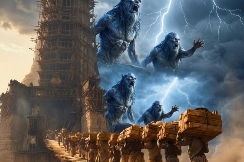 The moment the Tower of Babel collapsed, three ancient beings—long sealed away in silence—were suddenly unleashed upon the world.