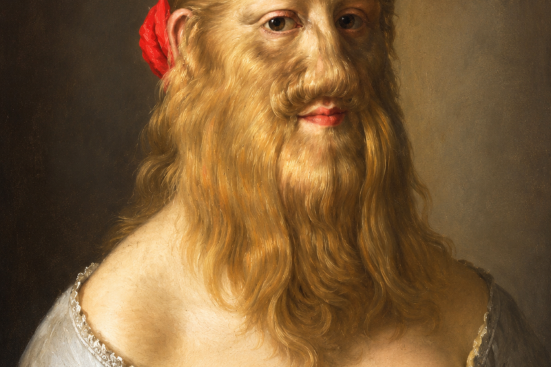 The Woman with Werewolf Syndrome | Barbara van Beck | How disabled people were treated in the past