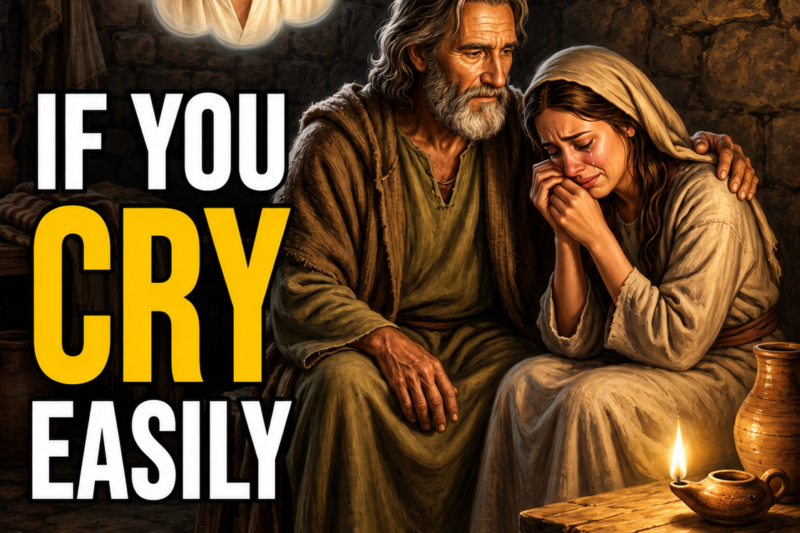 If You Cry Easily, This Is What God Sees in You