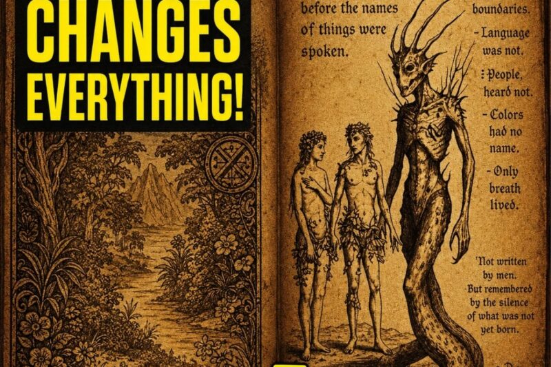 The Lost Book of Adam and Eve Reveals a Shocking Truth!
