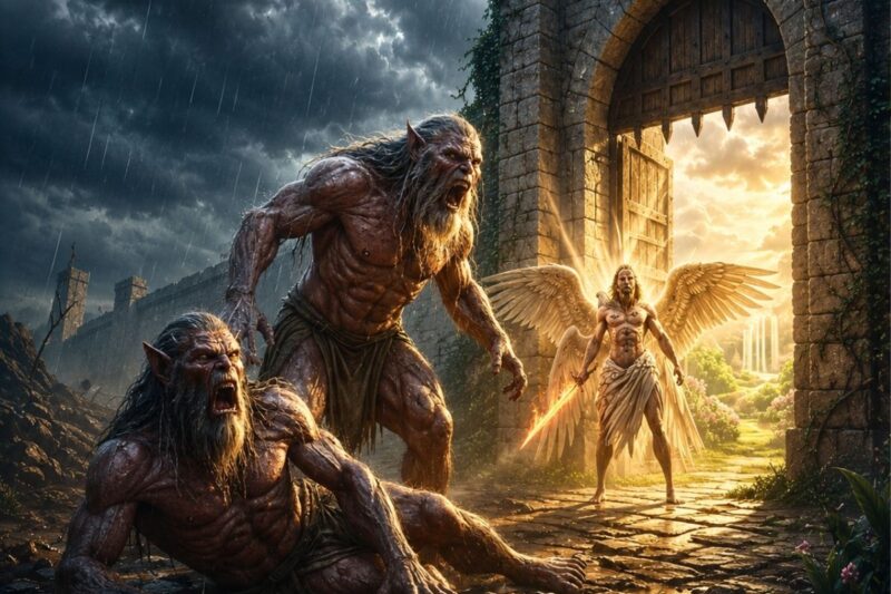 The Third Creature in the Garden of Eden: The Guardian whom the Church eradicated.