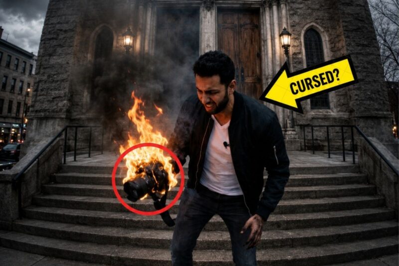 Muslim Blogger Mocked a Church, Then His Camera Exploded In His Hands.