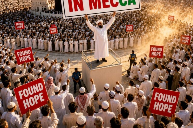 50,000 Saudi Pilgrims Watch LIVE as Mecca Scholar Shares His Testimony: “Jesus Is the Messiah”