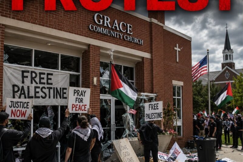 Muslims Students Vandalize Christian Community College But THEN THIS HAPPENED…