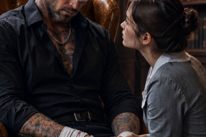 Blind and Betrayed: The Mafia Boss Surrendered… Until a Silent Mute Took His Hand