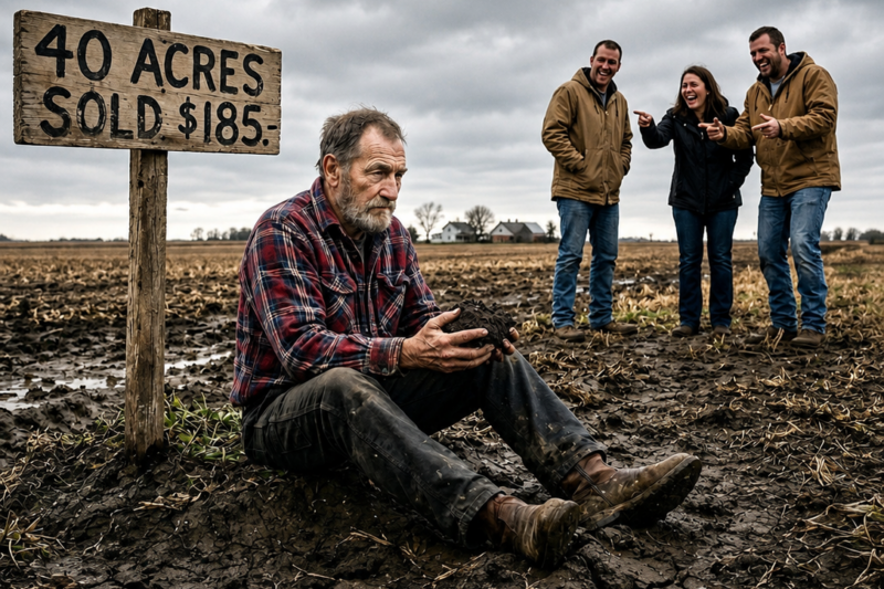 At 73, He Bought the Worst 40 Acres in Iowa for $185 — His Children Laughed. What He Found…