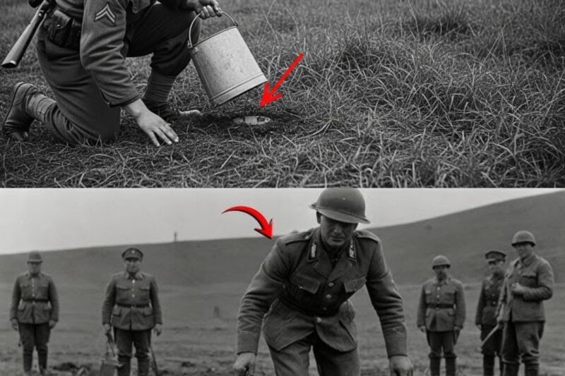 How One Private’s “Stupid” Bucket Trick Detected 40 German Mines — Without Setting One Off