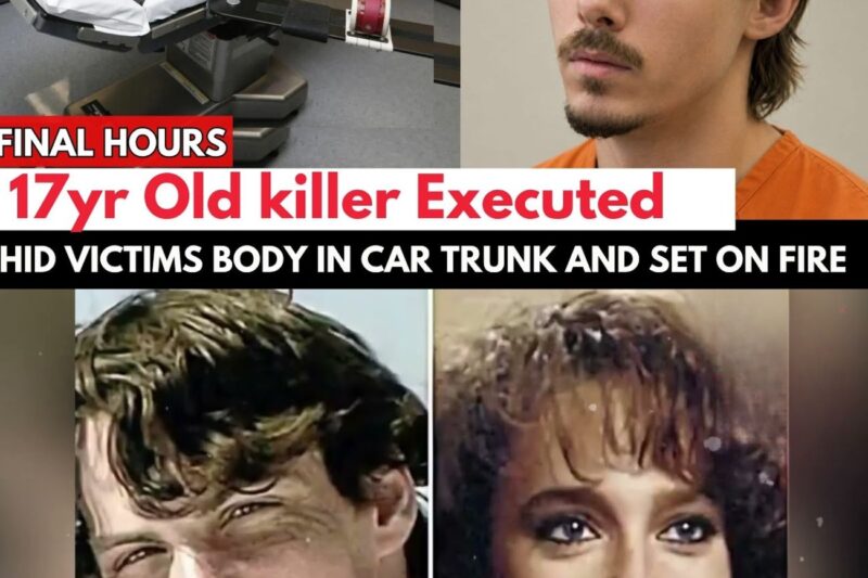17 Y/O Killer Executed, Burned Couple Alive in Car Trunk, Last Juvenile Offender Executed…NO MERCY
