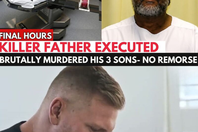 Ohio EX3CUTES Reginald Brooks. MURDERED His 3 Sons ,Two Days After His Wife Filed For Divorce……